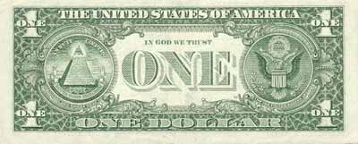 Ein-Dollar-Note der USA